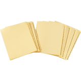 Legal Exhibit Index Dividers 1-15 Buff