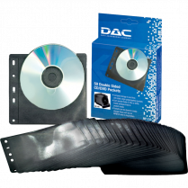 CD POCKETS DAC DOUBLE SIDE 50/PACK