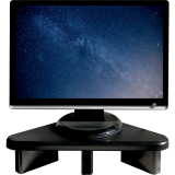 DAC® Height Adjustable Corner Monitor Stand Black