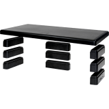 DAC® Ultra-Wide Monitor Riser with Charging Ports Black