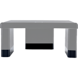 DAC® Monitor Riser Leg Block Kit 6"W x 1-1/2"D x 1-1/4"H Black
