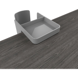 Deflecto® Standing Desk Cup Holder Grey