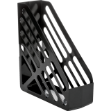 Deflecto&reg; Antimicrobial Magazine File Black