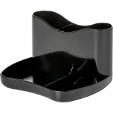 Deflecto® Antimicrobial Desk Caddy Black