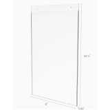 Deflecto® Classic Image® Wall Mount Sign Holder Portrait 11" x 17