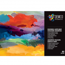 Demco Acrylic Paint Set 6x120ml