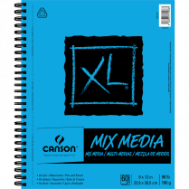 Canson® XL® Mixed Media Art Book 12" x 9" 60 Sheets