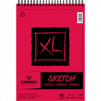 Canson® XL® Sketch Pads 9" x 12" 100 sheets/pad