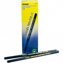 Dixon® Primary Printer Pencil #2 12/box