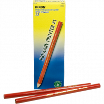 Dixon® Primary Printer Pencil #1 12/box