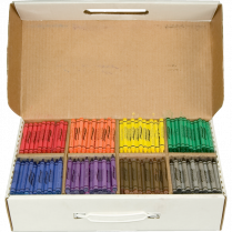 Prang® Classroom Pack Crayons Assorted Colours 800/cse