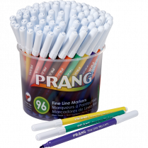 Prang® Washable Fine Line Markers Classic Colours 96/tub