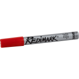 Dixon® Redimark Permanent Markers Red 12/box