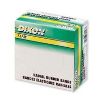 Dixon Star Radial Rubber Bands #14 1/4lb box (113g 4oz)