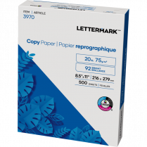 Domtar Lettermark™ Copy Paper 92B 20lb Letter 8-1/2" x 11" 500/pkg