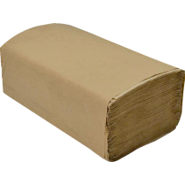 Dura Plus® Multifold Hand Towels Multi Fold Kraft 250 sheets/pkg 16 pkg/ctn