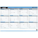 Day-Timer® Reversible Flexible Vertical/Horizontal Planner 24" x 36" Bilingual