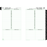 Day-Timer® Refill Daily Desk Size 1 Page Per Day Bilingual