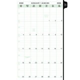 Day-Timer® Refill Daily Desk Size 1 Page Per Day Bilingual