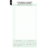 Day-Timer Portable 2 Page Per Week Refill Bilingual 3-3/4" x 6-3/4"