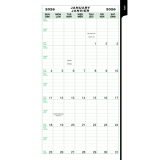 Day-Timer Portable 2 Page Per Week Refill Bilingual 3-3/4" x 6-3/4"