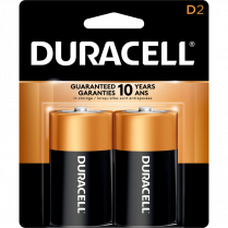 BATTERY DURACELL D 2/PACK MN1300B2Z 41333213019 5001571