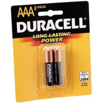 BATTERY DURACELL AAA 2/PACK 41333224015 5001512