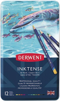 Derwent Inktense Ink Pencils 12/Set