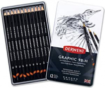 Derwent Graphic Pencils Sketch 12/Set