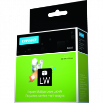 DYMO® LabelWriter® Multi-use Labels 1" x 1" 750/box