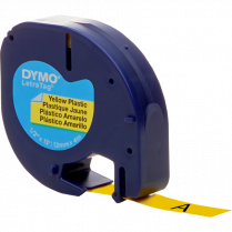 DYMO® LetraTag® Replacement Tape 1/2" Hyper Yellow
