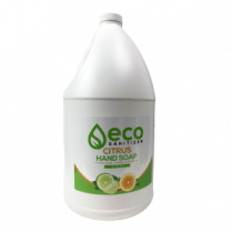 ECO CITRUS HAND SOAP 4L BOTTLE PLANT-BASED