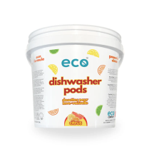 Eco Sanitizer Dishwasher Pods Citrus 60/Tub