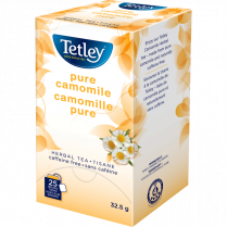 PURE CHAMOMILE HERBAL TEA 25BX TETLEY TEA 15TE130-CHAM25CT