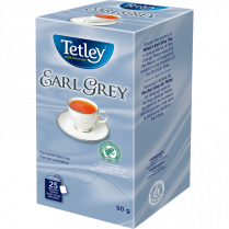 EARL GREY BLACK TEA 25/BOX TETLEY TEA 15TE130-EARLGREY25C