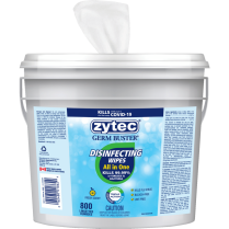 Zytec&reg; Germ Buster&reg; All In One Disinfectant Wipes 800 sheets/pail