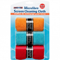 CLEANING CLOTH MICROFIBRE 3/PACK EMZONE