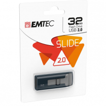 EMTEC SLIDE USB DRIVE 32GB ASST USB 2.0 FLASH