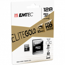 EMTEC SDXC MEMORY CARD 128GB GOLD CLASS 10
