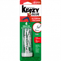 Krazy® Glue Single Use 0.5 mL 4/pkg