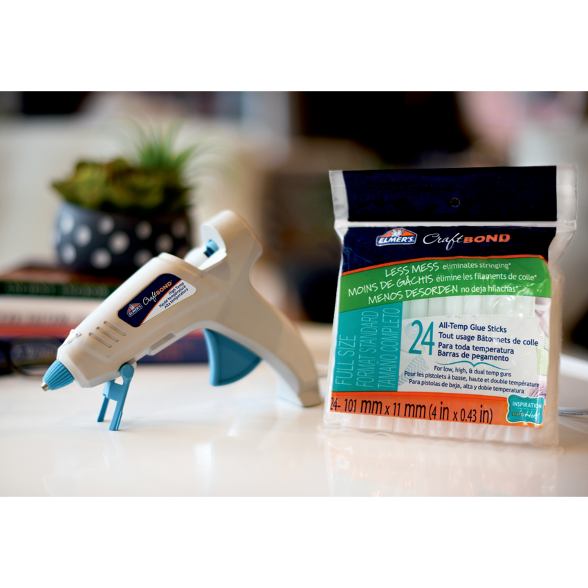 Elmer's® Craft Bond® High Temp Glue Gun Grey Monk Office