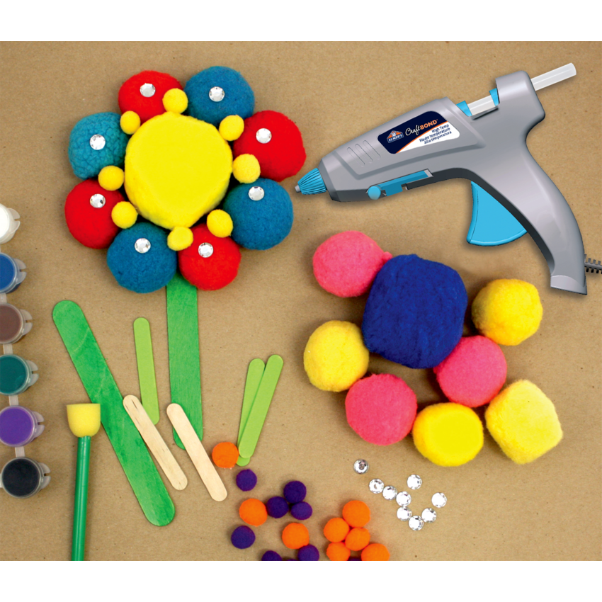 Elmer's® Craft Bond® High Temp Glue Gun Grey Monk Office