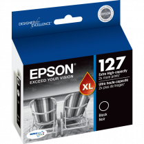 INK CARTRIDGE EPSON 127 BLACK T127120-S 945PG YIELD