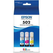 Epson® 502 Ink Bottles Colours 3/pkg