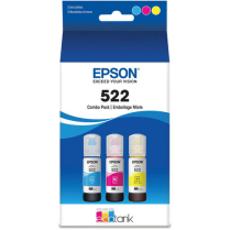 Epson 522 Ink Bottle 3-Colour Combo C/M/Y