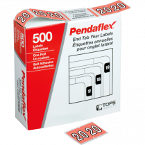Pendaflex® Labels Year 2020 Pink 500/box