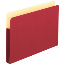 Pendaflex® Coloured File Pocket 3-1/2" Expansion Letter Red