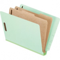 Pendaflex® Pressboard Shelf Classification Folder Letter Pale Green Single