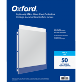 Oxford® Page Protectors Matte 2 mil Letter 50/box