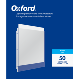 Oxford® Page Protectors Matte 2 mil Letter 50/box